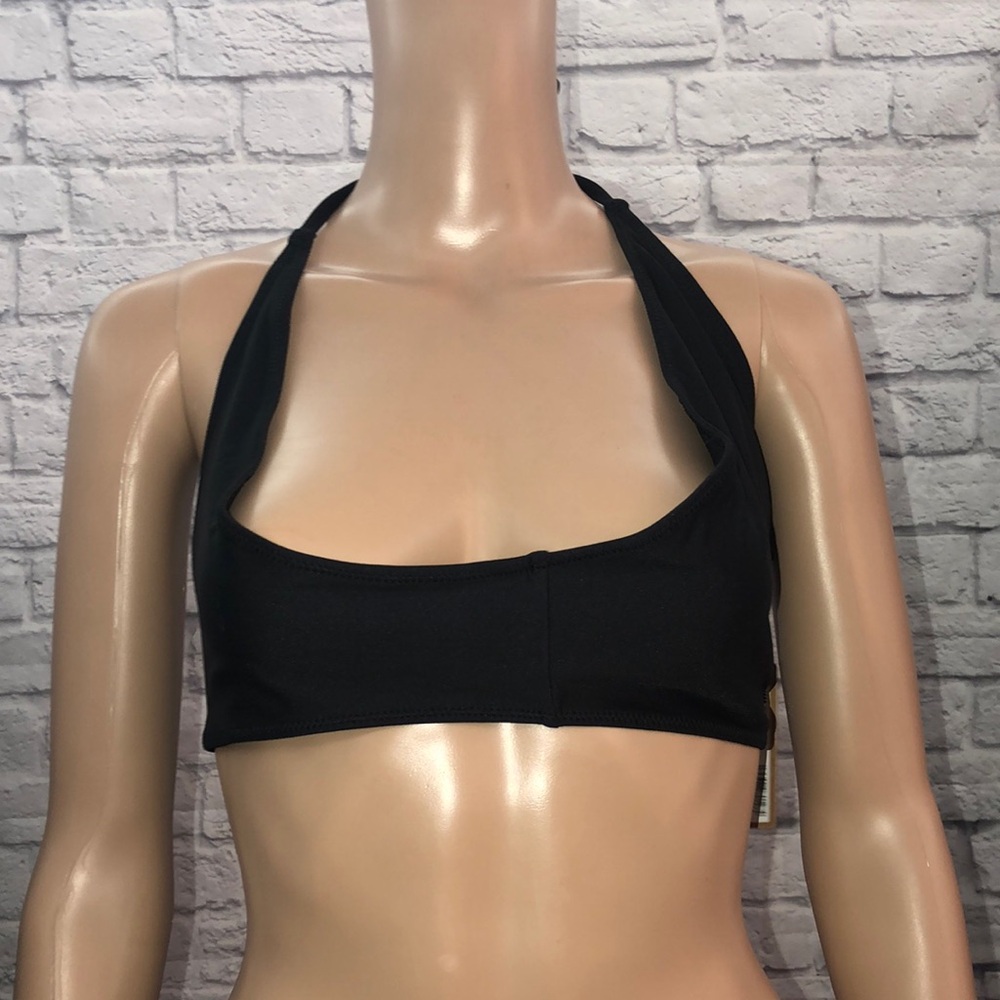 SKIMS Black Bikini Top